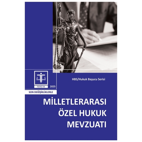 Milletlerarası Özel Hukuk Mevzuatı - Tercih Yayınları Kanun Metinleri Şubat 2025