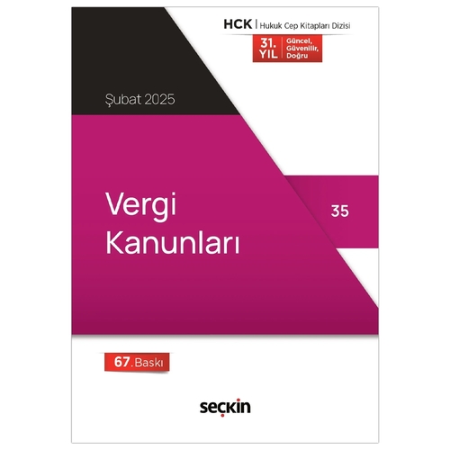 Vergi Kanunları - Seçkin Yayınevi Kanun Metinleri Şubat 2025