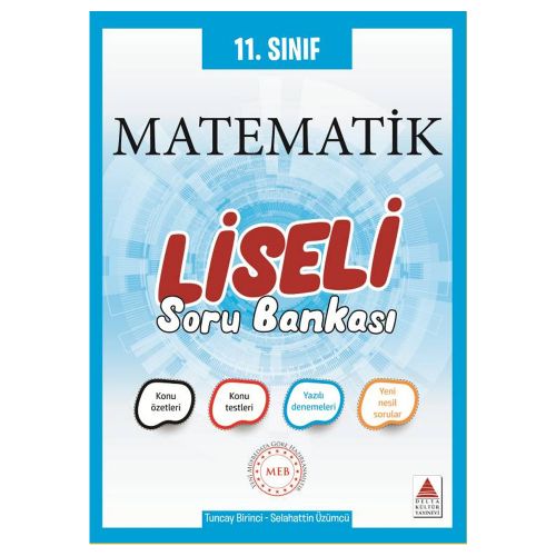 11. Sınıf Matematik Liseli Soru Bankası Delta Kültür Yayınevi