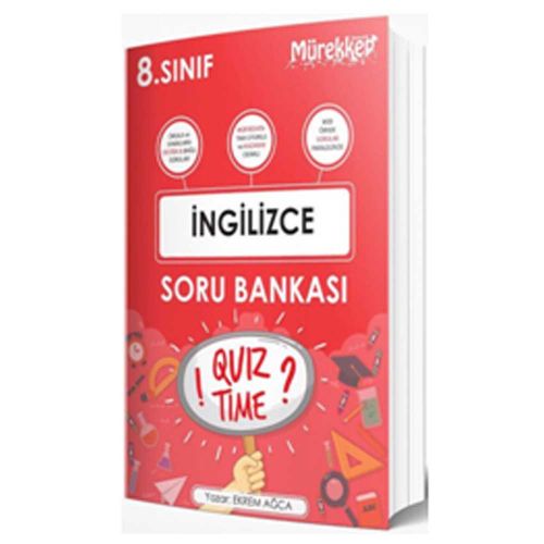 8. Sınıf İngilizce Soru Bankası Mürekkep Yayınları