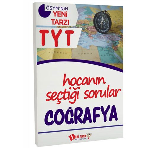 YKS TYT Hocanın Seçtiği Sorular Coğrafya Soru Bankası  Dahi Adam Yayınları
