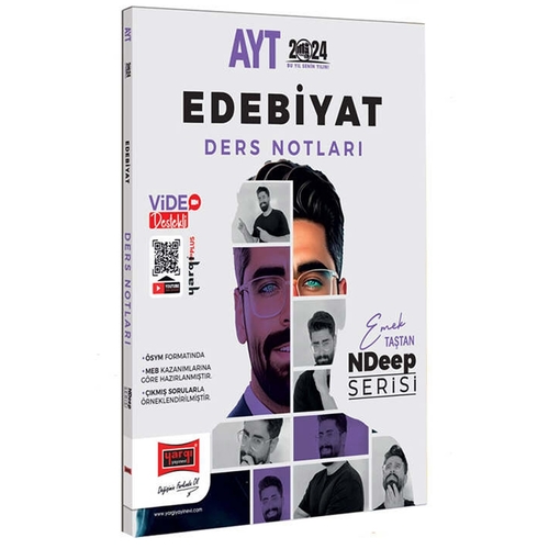 AYT Edebiyat Video Ders Notları NDeep Serisi Yargı Yayınları 2024