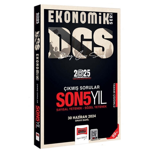 DGS Ekonomik Seri Son 5 Yıl Sayısal-Sözel Yetenek Çıkmış Sorular Yargı Yayınları 2025