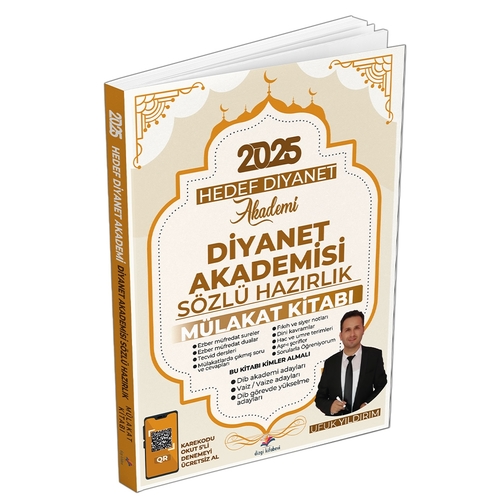 Diyanet Akademisi Sözlü Mülakat Kitabı Dizgi Kitap Yayınları 2025