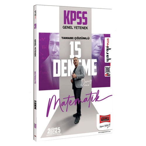 KPSS Genel Yetenek Tamamı Çözümlü Matematik 15 Deneme Yargı Yayınları 2025