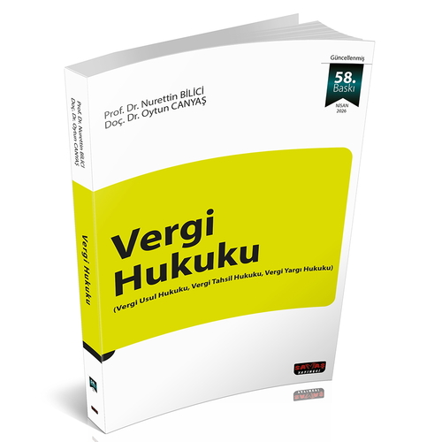 Vergi Hukuku - Nurettin Bilici, Oytun Canyaş Nisan 2026
