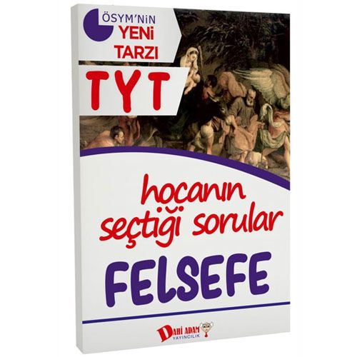 YKS TYT Hocanın Seçtiği Sorular Felsefe Soru Bankası  Dahi Adam Yayınları