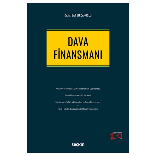Dava Finansmanı - Mustafa Erol Bircanoğlu