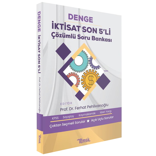 Denge İktisat Son Beşli Çözümlü Soru Bankası Temsil Kitap Yayınları 2026