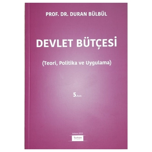 Devlet Bütçesi - Duran Bülbül