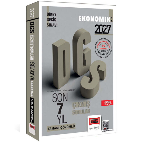 DGS Ekonomik Seri Son 7 Yıl Sayısal-Sözel Yetenek Çıkmış Sorular Yargı Yayınları 2027