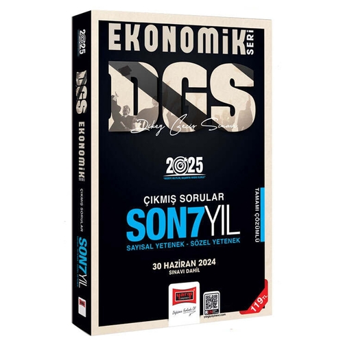 DGS Ekonomik Seri Son 7 Yıl Sayısal-Sözel Yetenek Çıkmış Sorular Yargı Yayınları 2025