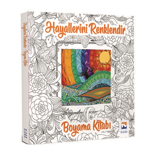 Hayallerini Renklendir Boyama Kitabı - Nisan Kitabevi Yayınları