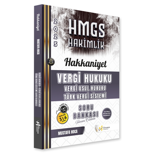 HMGS Hakimlik Hakkaniyet Vergi Hukuku Soru Bankası VİPHukuk Yayınları 2025