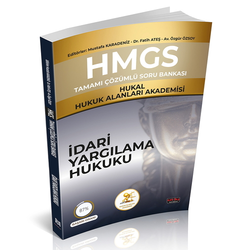 Kelepir Ürün İadesizdir - HUKAL HMGS İdari Yargılama Hukuku Soru Bankası Savaş Yayınları 2025