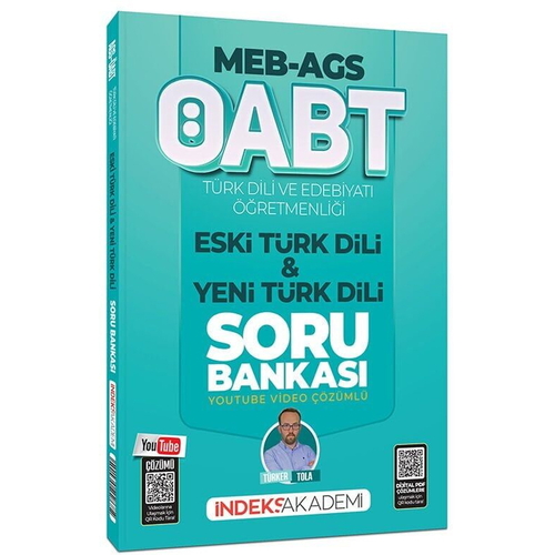 MEB AGS ÖABT Eski Türk Dili ve Yeni Türk Dili Soru Bankası İndeks Akademi Yayınları 2026