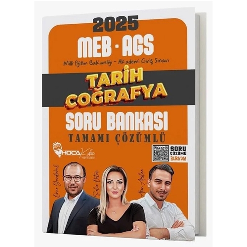 MEB AGS Tarih Coğrafya Soru Bankası Tamamı Çözümlü Hoca Kafası Yayınları 2025
