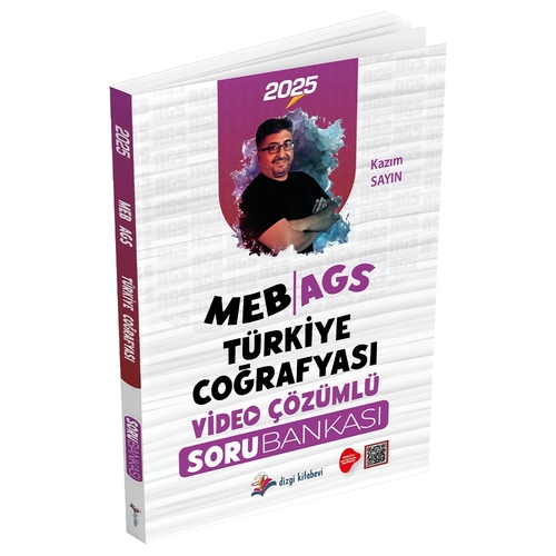 MEB AGS Türkiye Coğrafyası Soru Bankası Dizgi Kitap Yayınları 2025