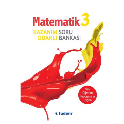 3. Sınıf Matematik Kazanım Odaklı Soru Bankası Tudem Yayınları