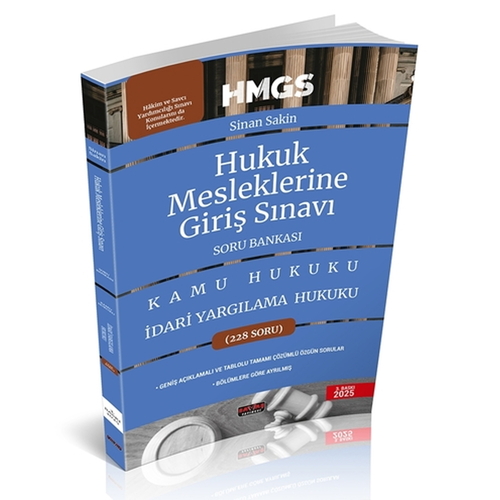 Kelepir Ürün İadesizdir -  HMGS İdari Yargılama Hukuku Soru Bankası Savaş Yayınları 2025