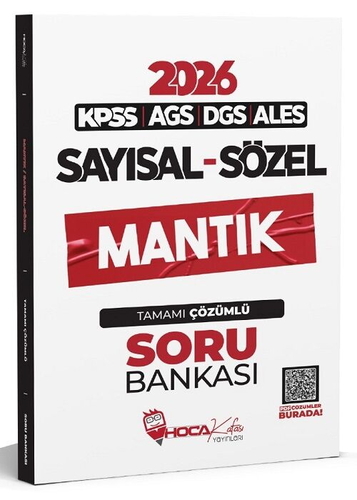 KPSS MEB AGS DGS ALES Sayısal Sözel Mantık Soru Bankası Hoca Kafası Yayınları 2026