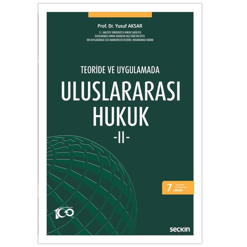 Uluslararası Hukuk 2 - Yusuf Aksar