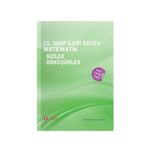 11. Sınıf İleri Düzey Matematik Diziler ve Dönüşümler - Sonuç Yayınları