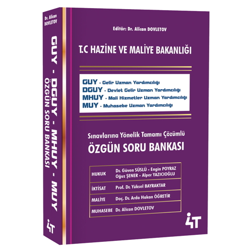 GUY DGUY MHUY MUY Özgün Soru Bankası 4T Yayınları 2026