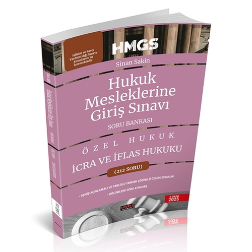 Kelepir Ürün İadesizdir - HMGS İcra ve İflas Hukuku Soru Bankası Savaş Yayınları Şubat 2025