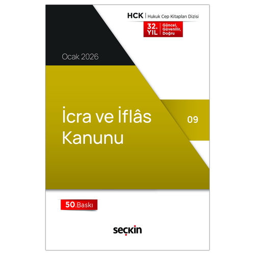 İcra ve İflas Kanunu - Seçkin Yayınevi Kanun Metinleri Ocak 2026