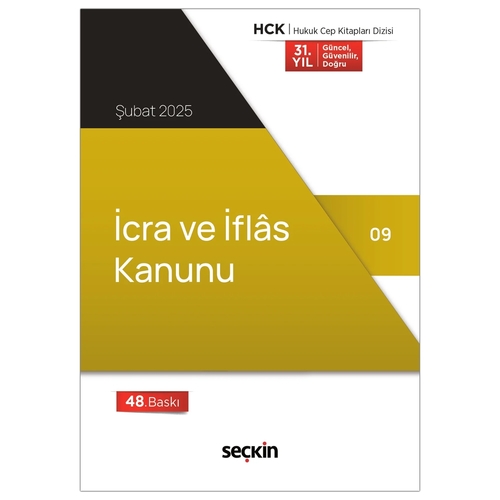 İcra ve İflas Kanunu - Seçkin Yayınevi Kanun Metinleri Şubat 2025