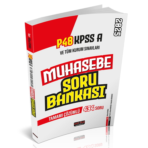 Kelepir Ürün İadesizdir - P48 KPSS A Grubu Muhasebe Soru Bankası Savaş Yayınları 2025