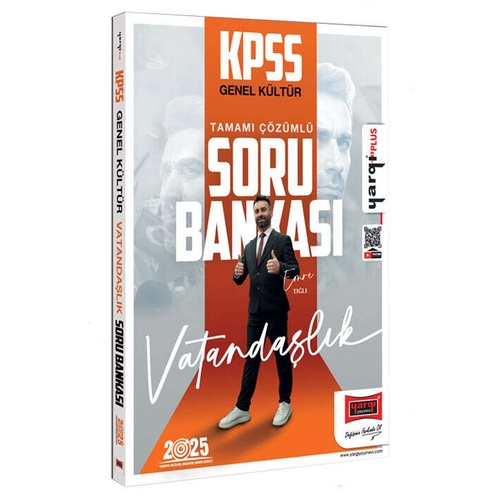 KPSS Genel Kültür Tamamı Çözümlü Vatandaşlık Soru Bankası Yargı Yayınları 2025
