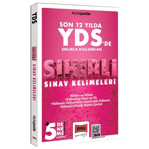 Son 12 Yılda YDS\' de Sıklıkla Kullanılan Sihirli Sınav Kelimeleri Yargı Yayınları