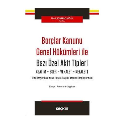 Borçlar Kanunu Genel Hükümleri - Ünal Somuncuoğlu