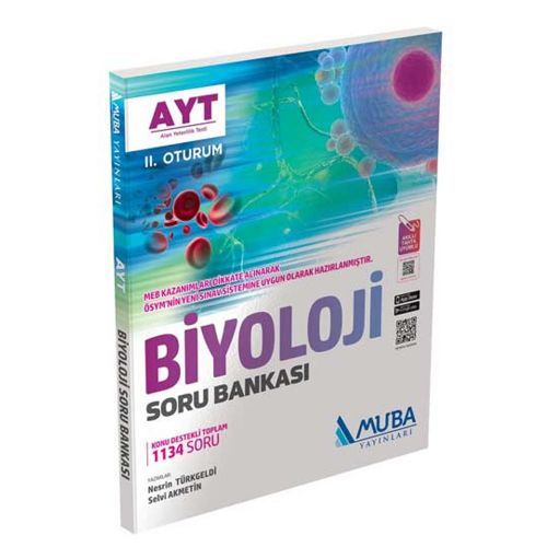 YKS AYT Biyoloji Soru Bankası Muba Yayınları