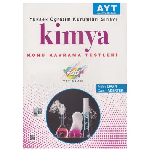 YKS AYT Kimya Konu Kavrama Testleri - Fdd Yayınları