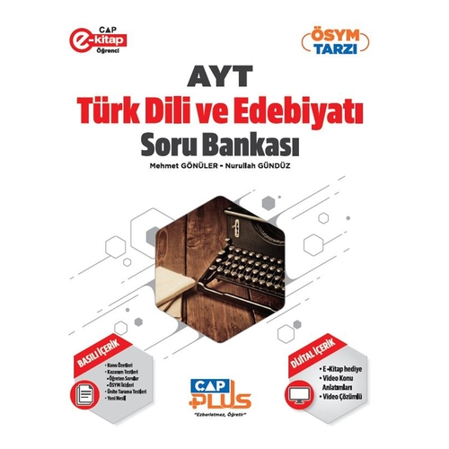 AYT Türk Dili ve Edebiyatı Plus Soru Bankası Çap Yayınları