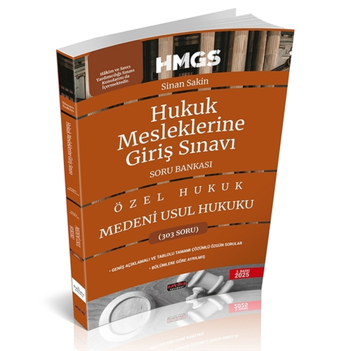 Kelepir Ürün İadesizdir - HMGS Medeni Usul Hukuku Soru Bankası Savaş Yayınları Şubat 2025