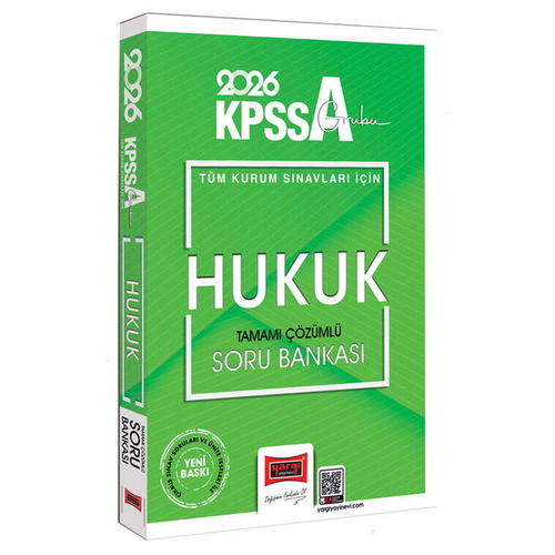 KPSS A Grubu Hukuk Tamamı Çözümlü Soru Bankası Yargı Yayınları 2026