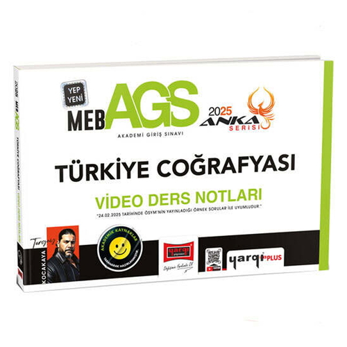MEB AGS Anka Serisi Türkiye Coğrafyası Video Ders Notları Yargı Yayınları 2025