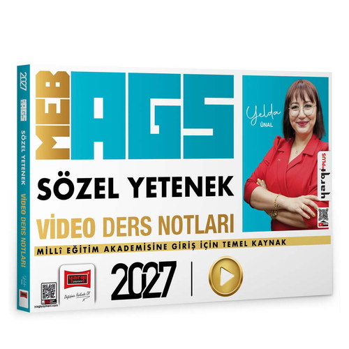 MEB AGS Öğretmen Adayları İçin Sözel Yetenek Video Ders Notları Yargı Yayınları 2027