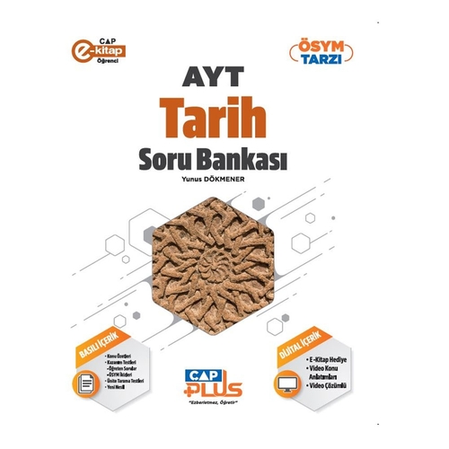 AYT Tarih Plus Soru Bankası Çap Yayınları