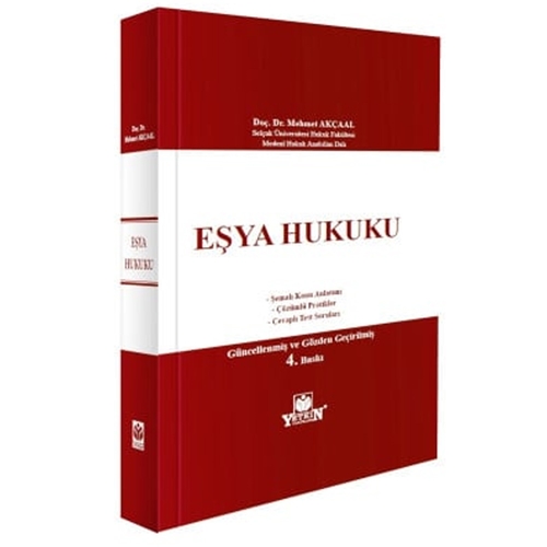 Eşya Hukuku - Mehmet Akçaal