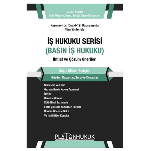 İş Hukuku Serisi Basın İş Hukuku - Nevzat Erdağ