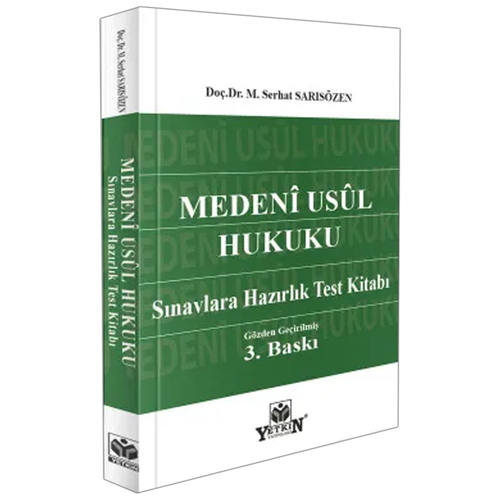 Medeni Usul Hukuku Sınavlara Hazırlık Test Kitabı - M. Serhat Sarısözen