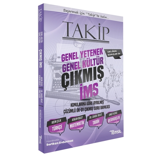 TAKİP İcra Müdürlüğü Genel Kültür Genel Yetenek Çıkmış Sınav Soruları Temsil Kitap Yayınları 2024