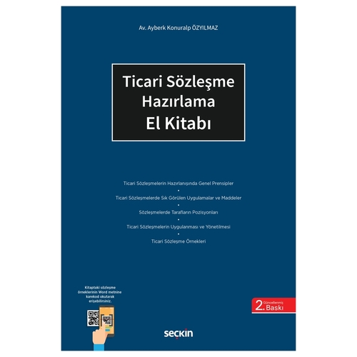 Ticari Sözleşme Hazırlama El Kitabı - Ayberk Konuralp Özyılmaz