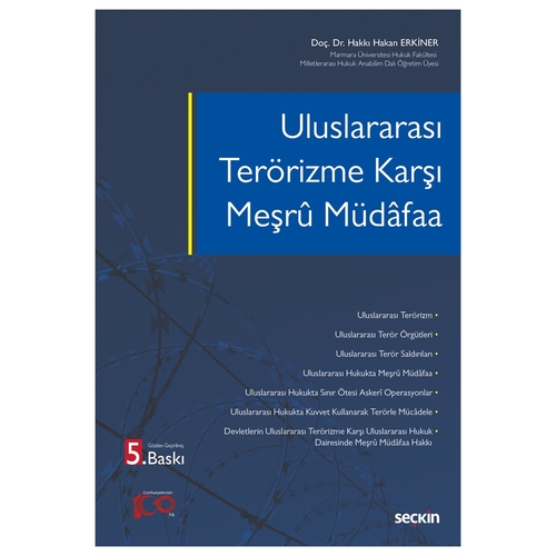 Uluslararası Terörizme Karşı Meşru Müdafaa - Hakkı Hakan Erkiner