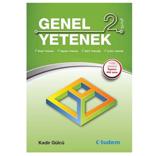 2. Sınıf Genel Yetenek Tudem Yayınları